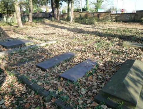 quaker burial area